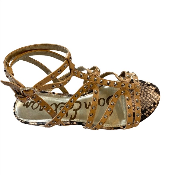 SAM EDELMAN Demi Gladiator Sandals Shoes - Picture 6 of 14